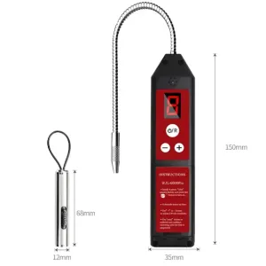 Détecteur de fuite halogène avec lumière LED – Climatisation & Réfrigération