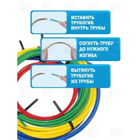 RESSORT A CINTRES PLAST KIT 1/4 - 3/8 - 1/2 - 5/8  (4M) 4PCS